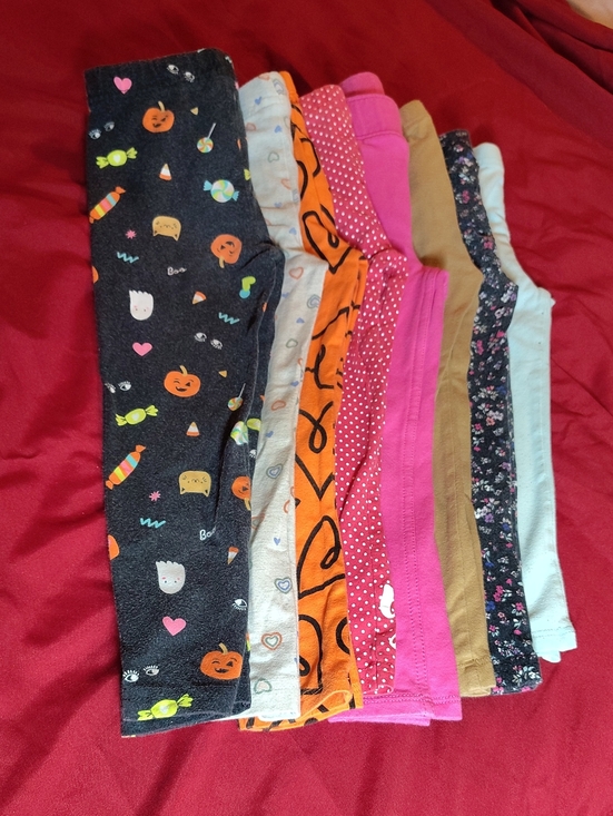 Carter's Other - 8 Kids Assorted Color Cotton Leggings - Multi-Pack